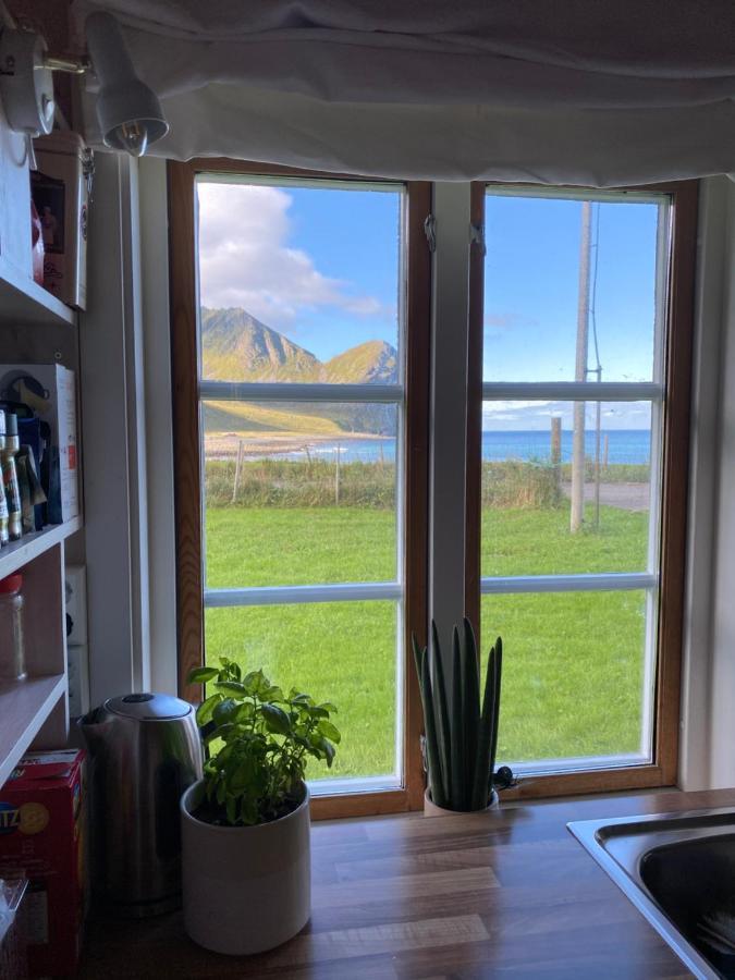 Unstad Cabin With Seaview Unnstad Екстер'єр фото