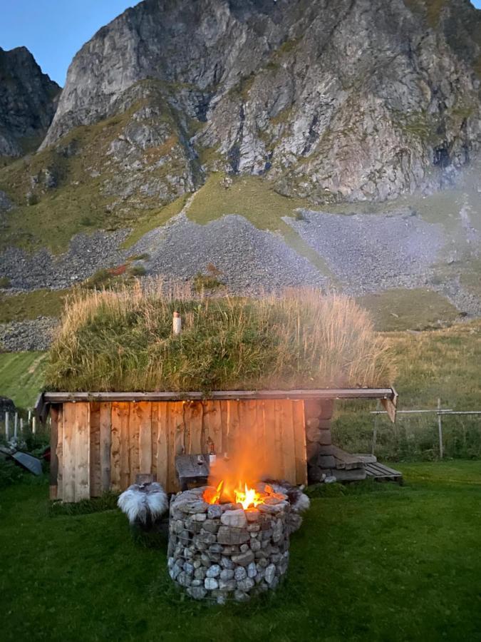 Unstad Cabin With Seaview Unnstad Екстер'єр фото