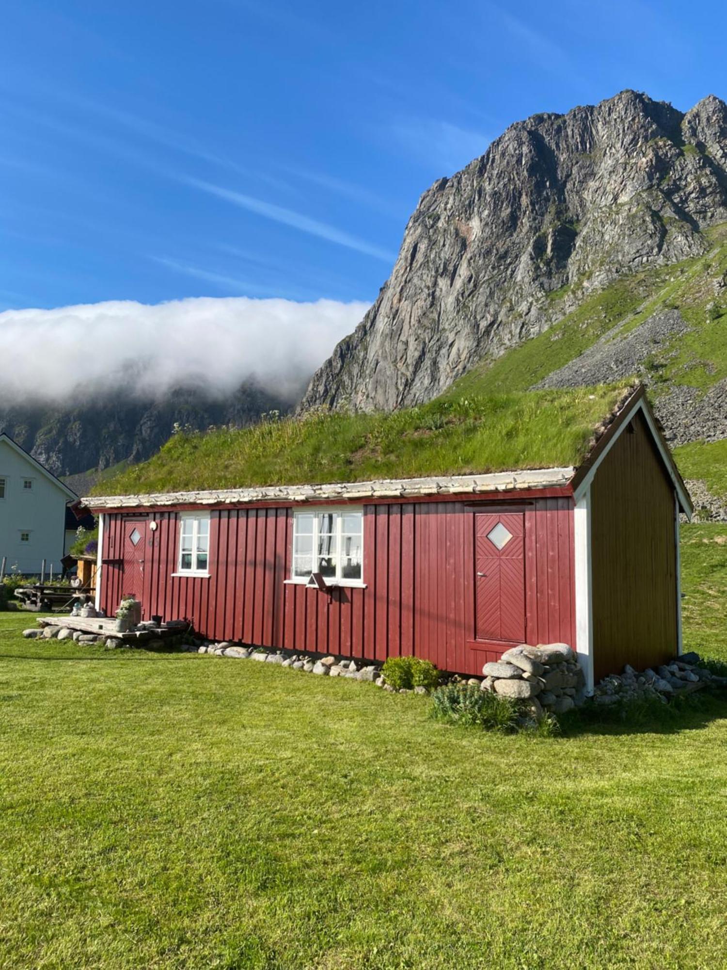 Unstad Cabin With Seaview Unnstad Екстер'єр фото