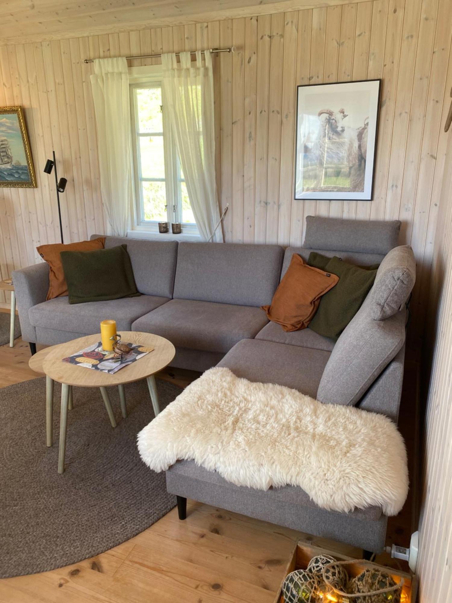 Unstad Cabin With Seaview Unnstad Екстер'єр фото