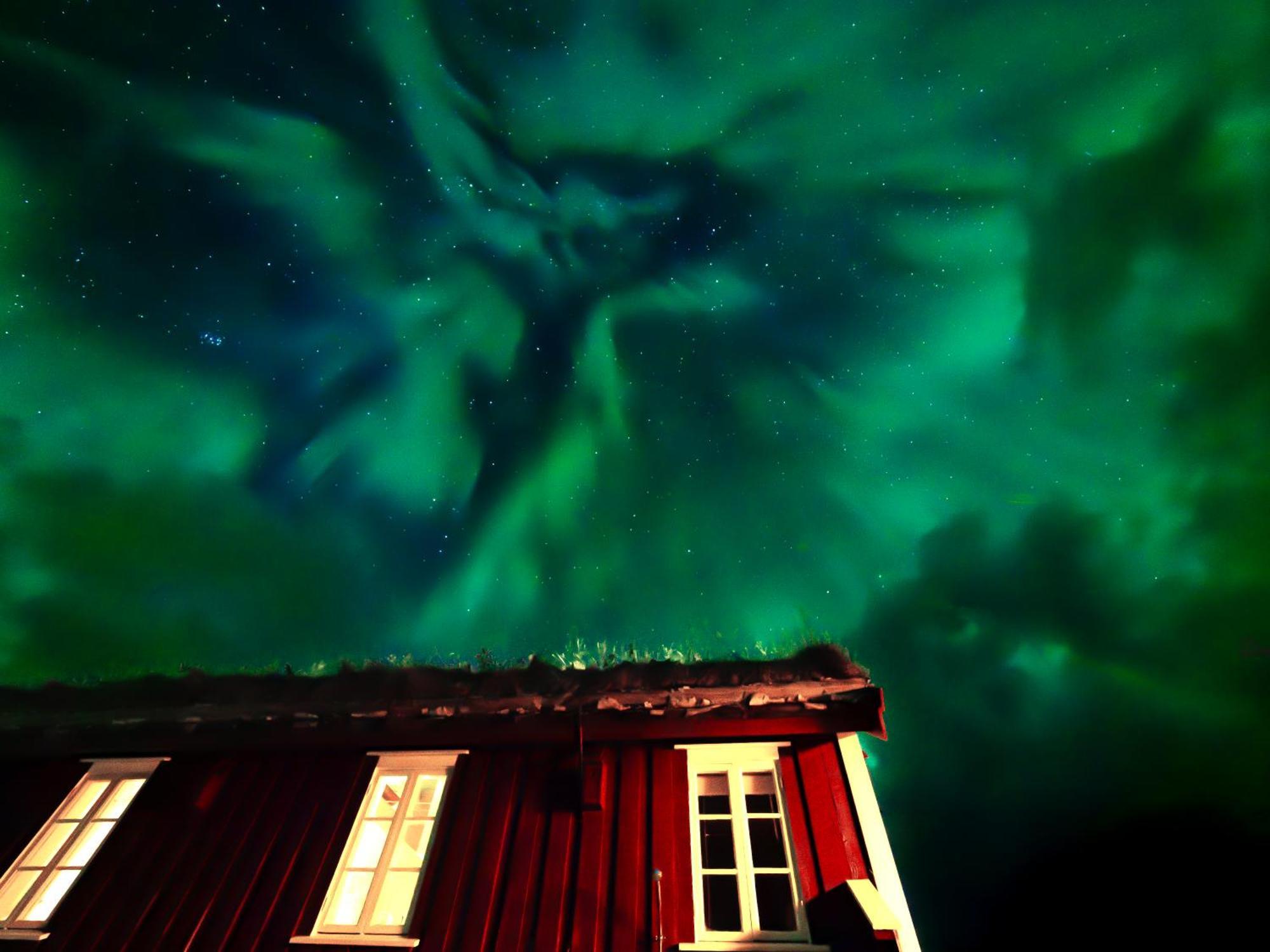 Unstad Cabin With Seaview Unnstad Екстер'єр фото