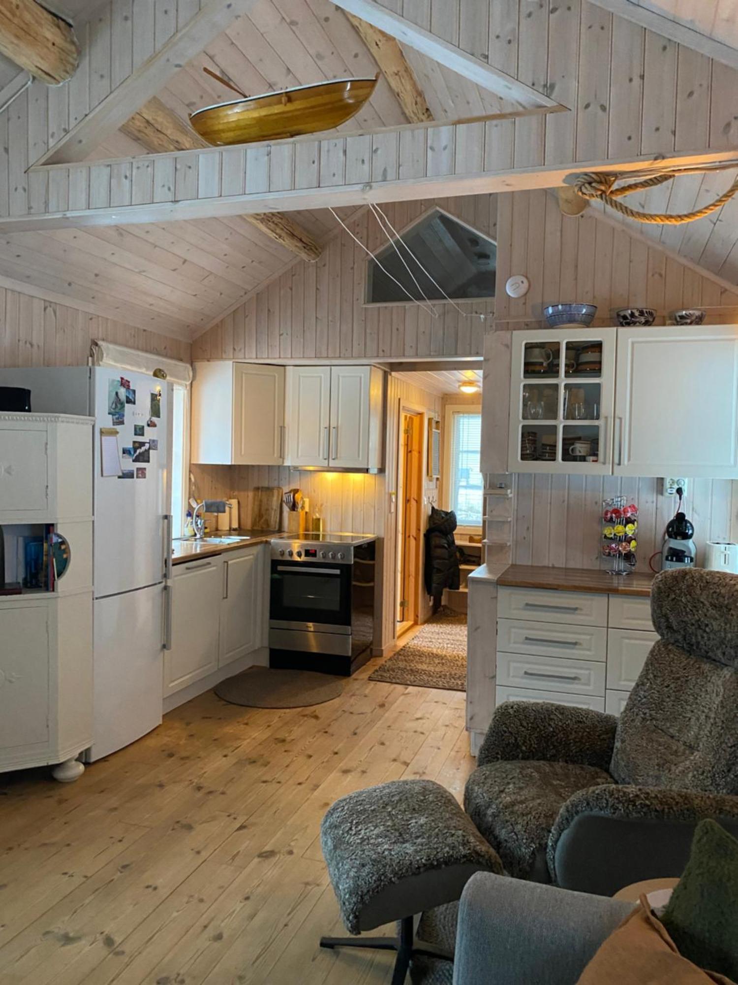 Unstad Cabin With Seaview Unnstad Екстер'єр фото